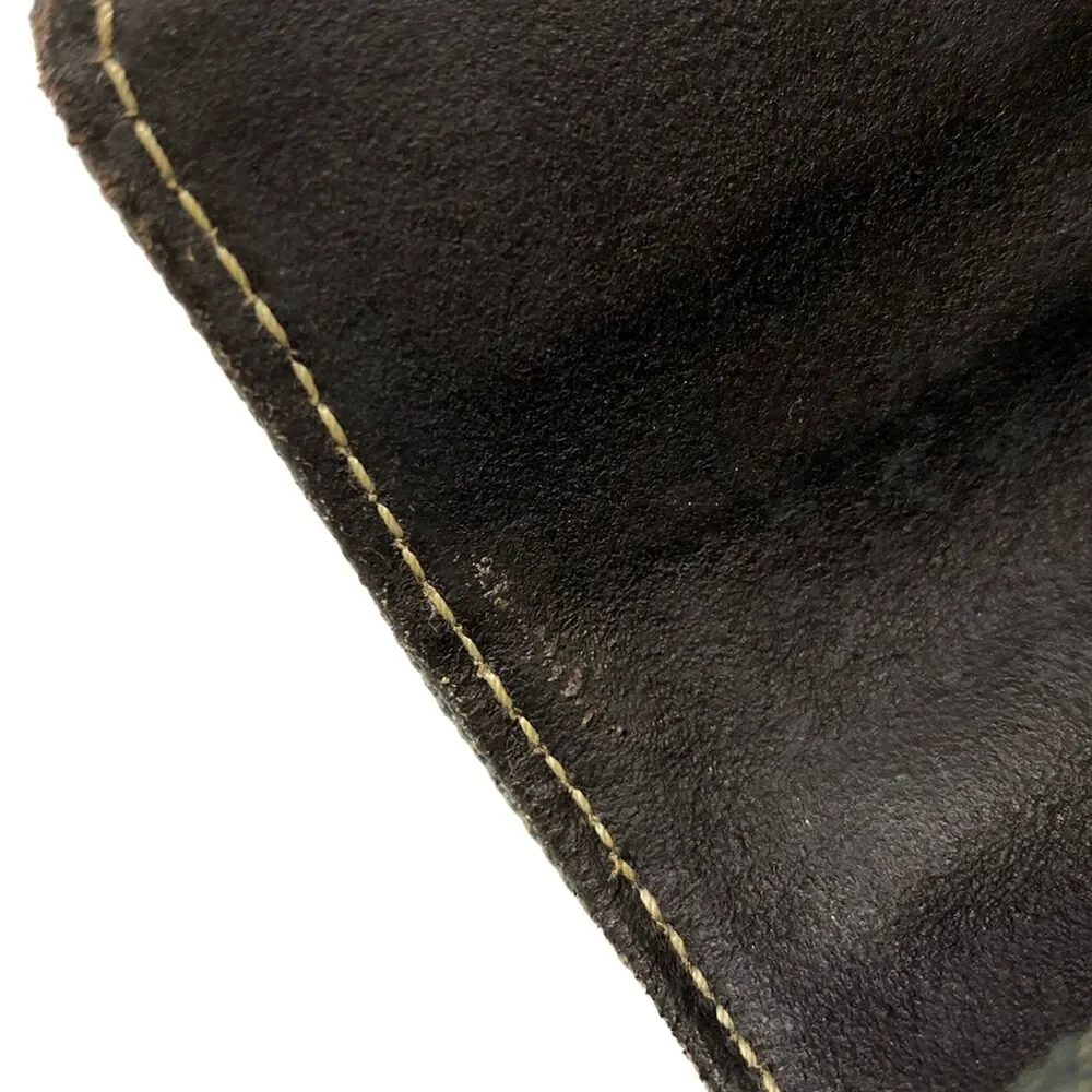 Chanel Chocolate Bar Shoulder Bag Navy Black